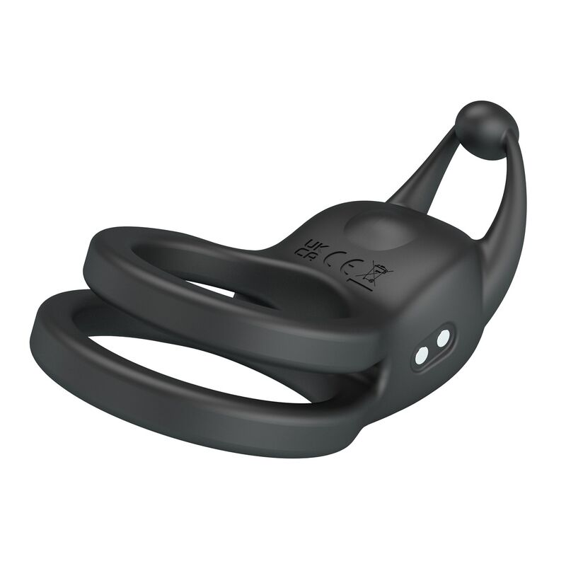 Pretty Love-Goodwin Ring Vibrator Doppel Wiederaufladbar Schwarz · Sextoys (Bild 2)