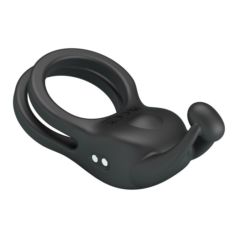 Pretty Love-Goodwin Ring Vibrator Doppel Wiederaufladbar Schwarz · Sextoys (Bild 7)