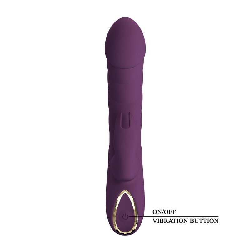 Pretty Love-Harper Vibrator Rabbit 10 Funktionen Lila · Vibratoren (Bild 3)