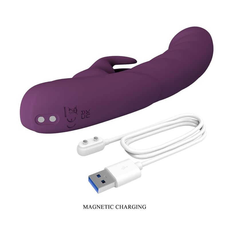 Pretty Love-Harper Vibrator Rabbit 10 Funktionen Lila · Vibratoren (Bild 5)