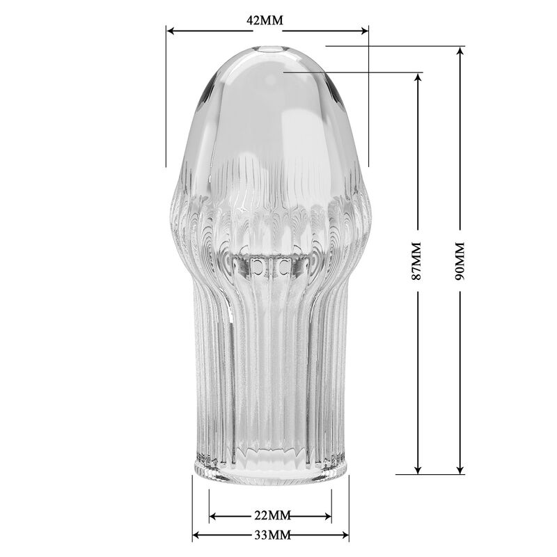 Pretty Love-Huel Penishülle Transparent · Sextoys (Bild 4)