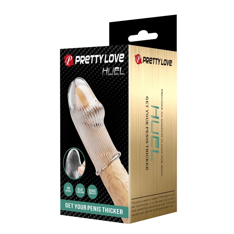 Pretty Love-Huel Penishülle Transparent · Sextoys (Bild 5)