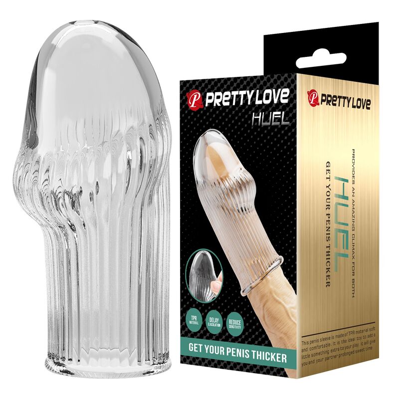 Pretty Love-Huel Penishülle Transparent