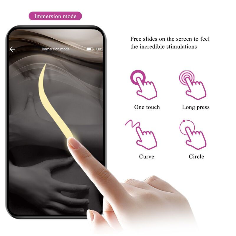 Pretty Love-Pulsen Ei Vibrator mit Anwendung 12 Funktionen Rosa · Vibratoren (Bild 9)