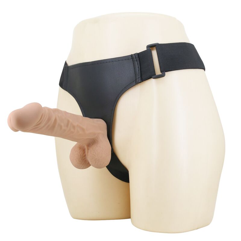 Pretty Love-Jolyon Strap-on mit Dildo Flexible 22 cm Natural · Strap-on & Harness (Bild 2)