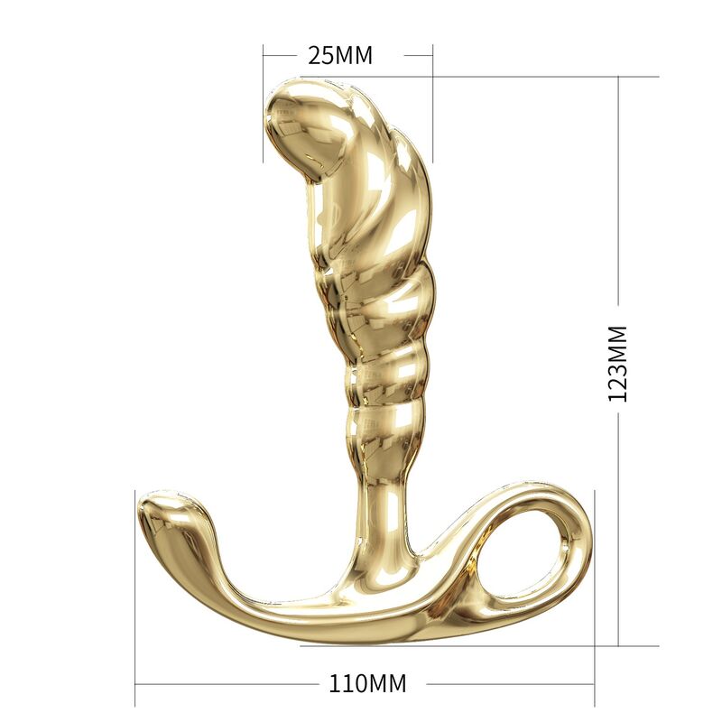 Pretty Love-Gold Metall Prostata Jack Massager · Sextoys (Bild 8)