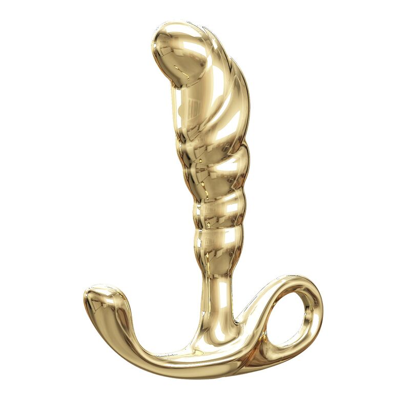 Pretty Love-Jack Prostata-Massagegerät aus Metall Gold
