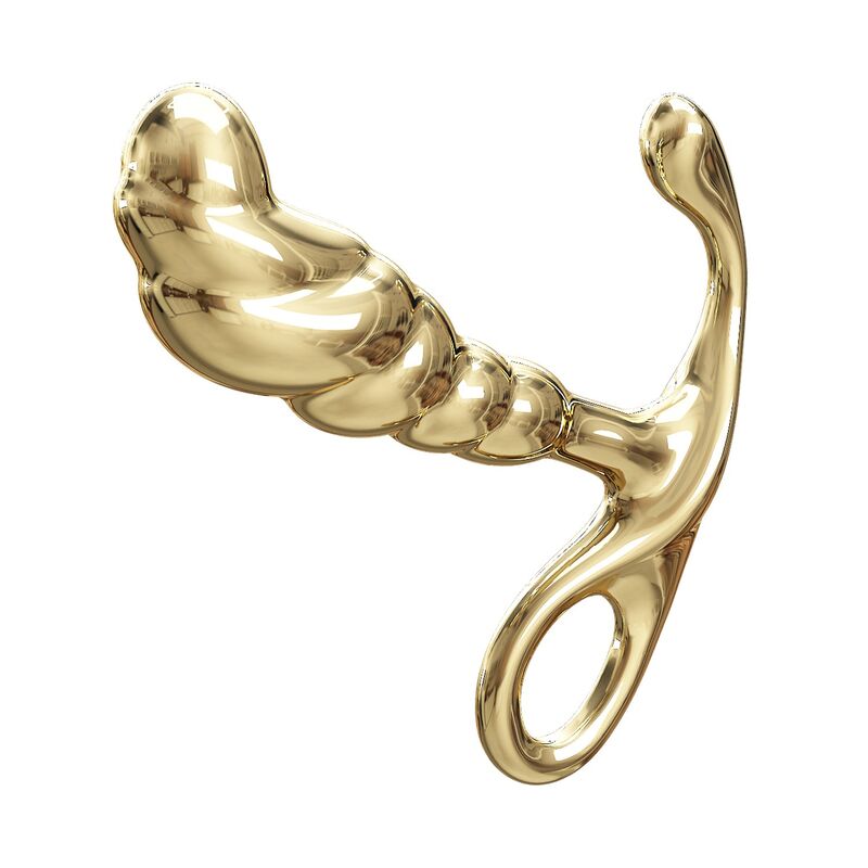 Pretty Love-Gold Metall Prostata Jack Massager · Sextoys (Bild 6)