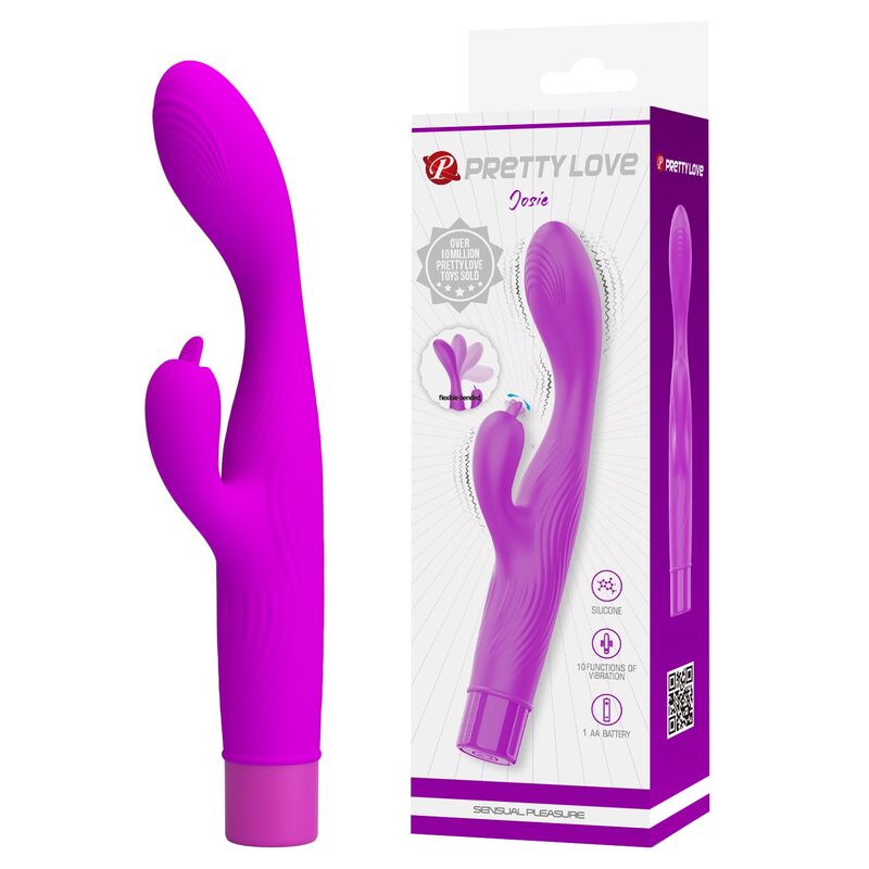 Pretty Love-Jene G-Punkt- und Klitoris-Vibrator Lila