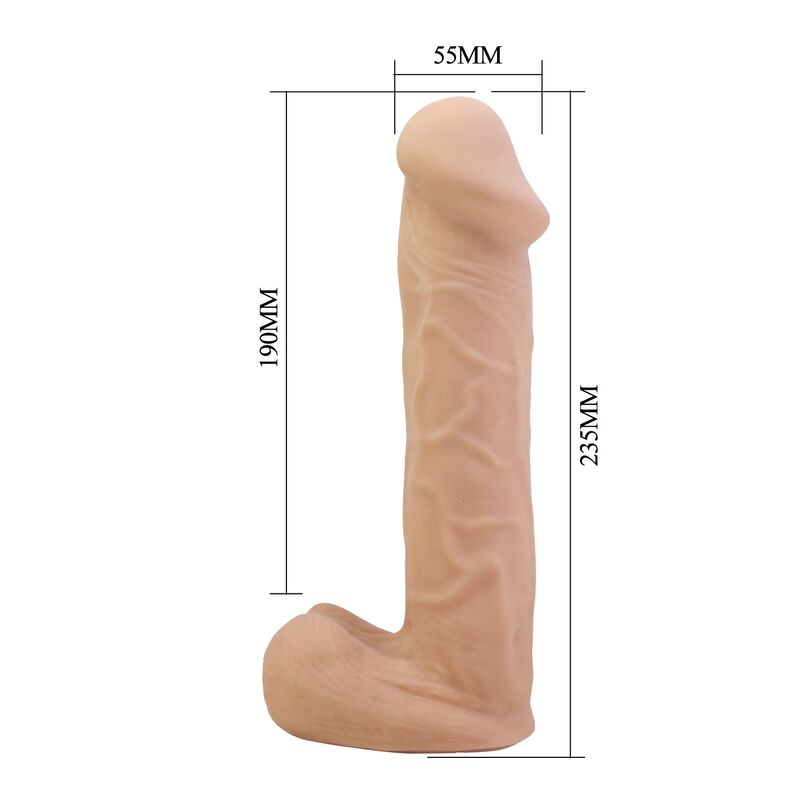 Pretty Love-Kaspar Strap-on mit Dildo Flexible 21 cm Natural · Strap-on & Harness (Bild 7)