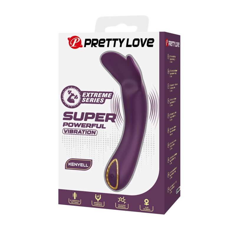 Pretty Love-Kenyell Vibrator Curveto 10 Funktionen Lila · Vibratoren (Bild 7)