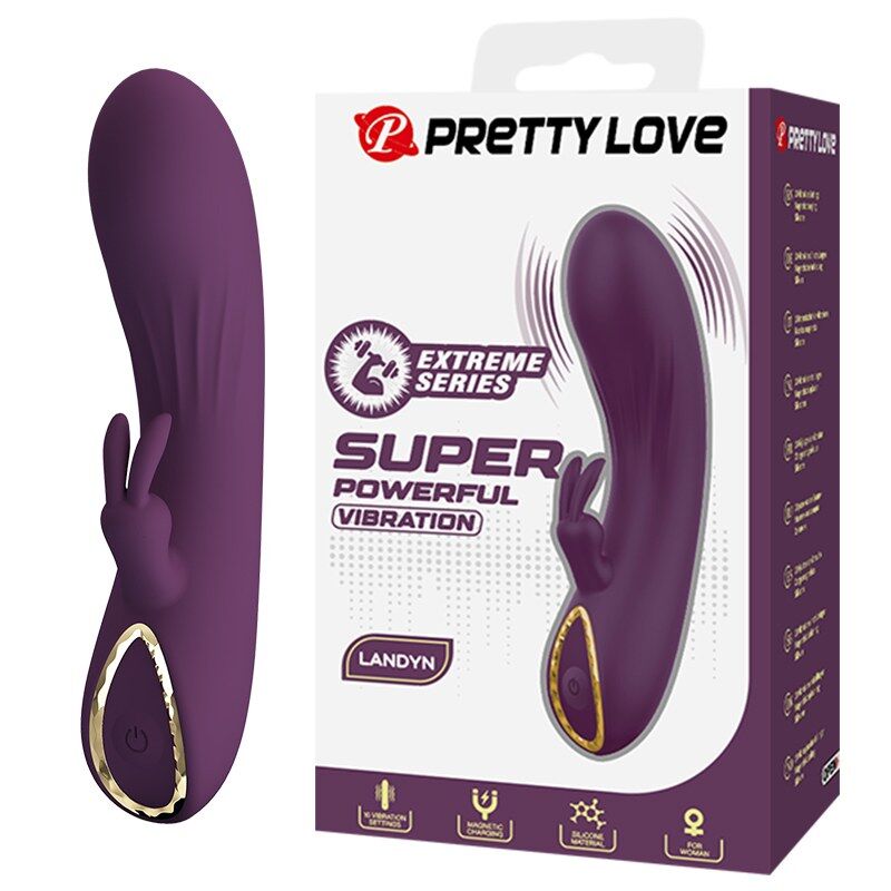 Pretty Love-Landyn Rabbit Vibrator 10 Funktionen Lila