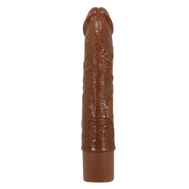 Pretty Love-Leonardo Vibrator Realistisch 20 cm Braun · Sextoys (Bild 3)