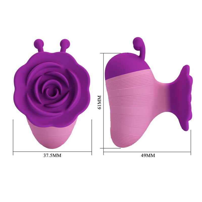 Pretty Love-Kleiner Bee Stimulator Klitoris 7 Modi Lila-Rosa · Vibratoren (Bild 5)