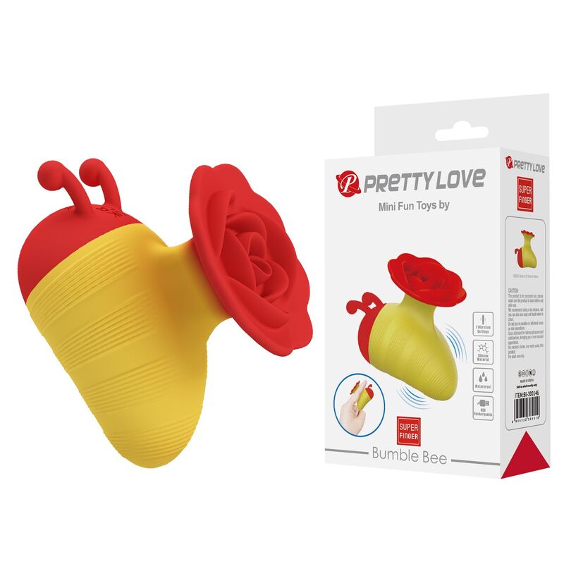Pretty Love-Kleiner Bee Stimulator Klitoris 7 Modi · Vibratoren (Bild 5)