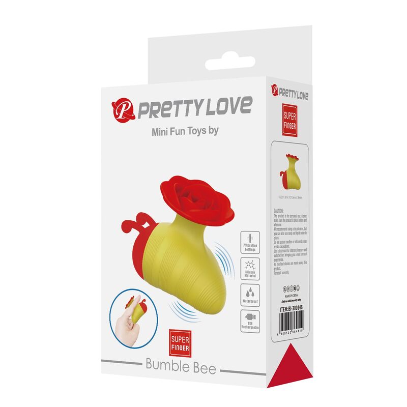 Pretty Love-Kleiner Bee Stimulator Klitoris 7 Modi · Vibratoren (Bild 4)