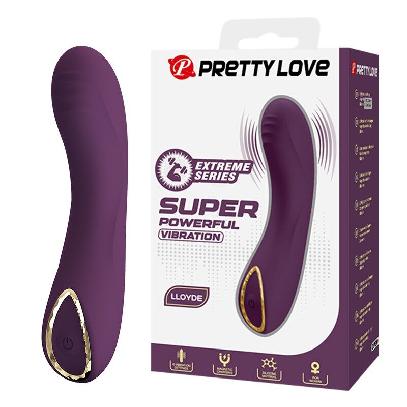 Pretty Love-Lloyde Vibrator Wiederaufladbar 10 Funktionen Lila · Vibratoren