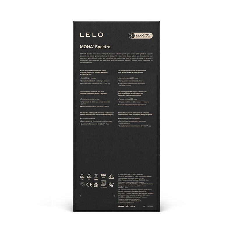 Lelo-Mona Spectra Intime Massagegerät mit Rot-Licht · Vibratoren (Bild 9)