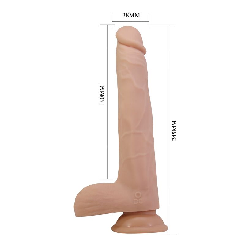 Pretty Love-Nolan Dildo Vibrator mit Fernbedienung 24,5 cm · Vibratoren (Bild 7)