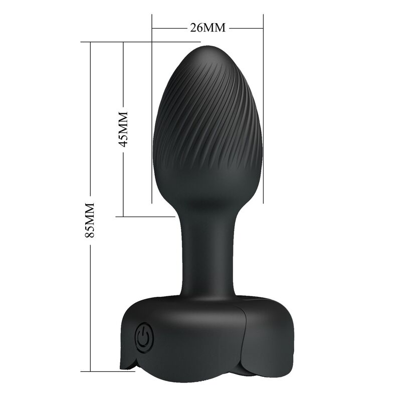 Pretty Love-Analplug Vibrator Wiederaufladbar 10 Modi Schwarz · Sextoys (Bild 8)