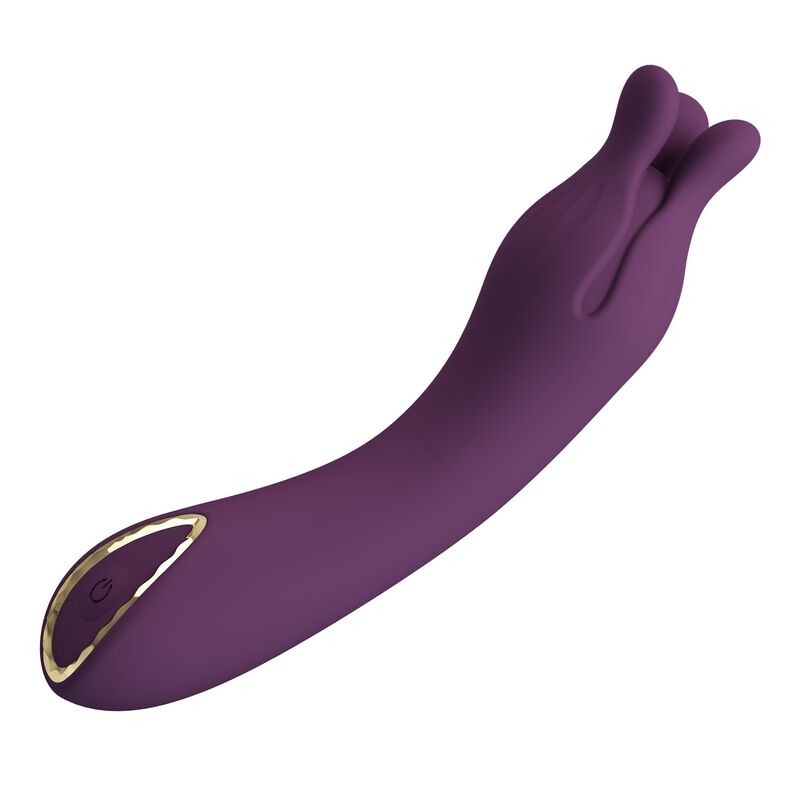 Pretty Love-Luna Vibrator mit doppeltem flexiblem Kopf Lila · Vibratoren (Bild 7)