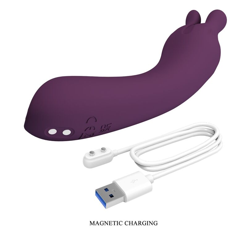 Pretty Love-Luna Vibrator mit doppeltem flexiblem Kopf Lila · Vibratoren (Bild 10)