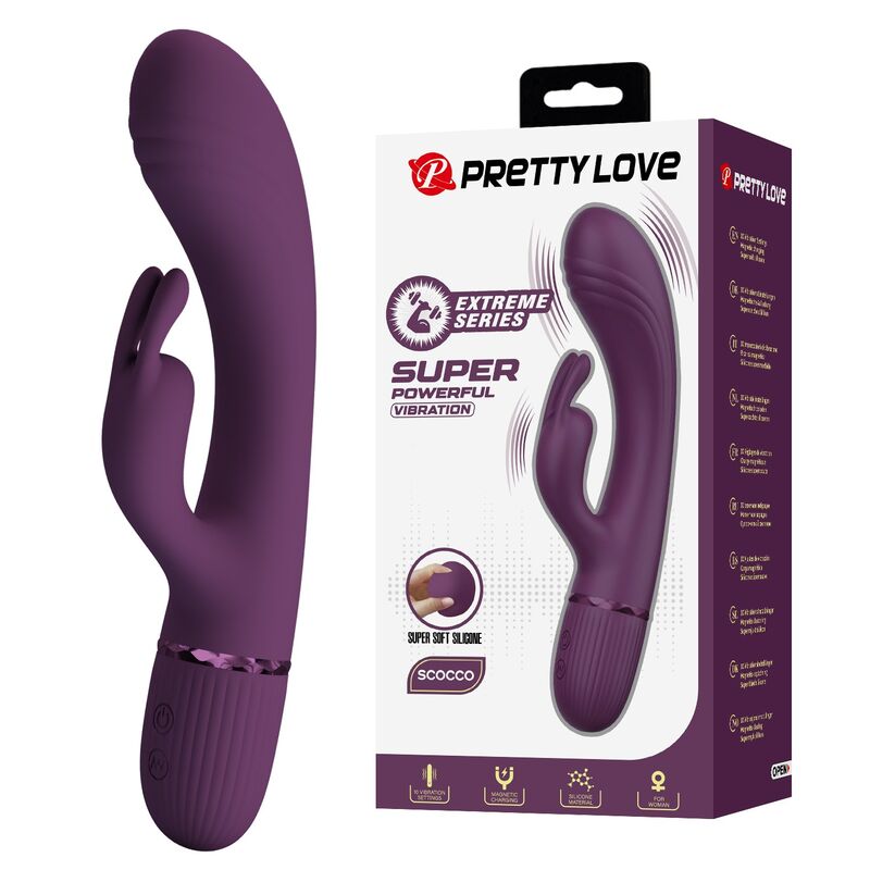Pretty Love-Rocco Vibrator Rabbit 10 Funktionen Lila · Vibratoren