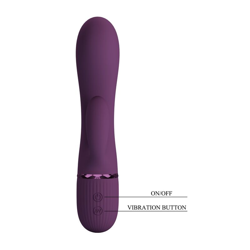 Pretty Love-Margie Vibrator Rabbit 10 Funktionen Lila · Vibratoren (Bild 5)