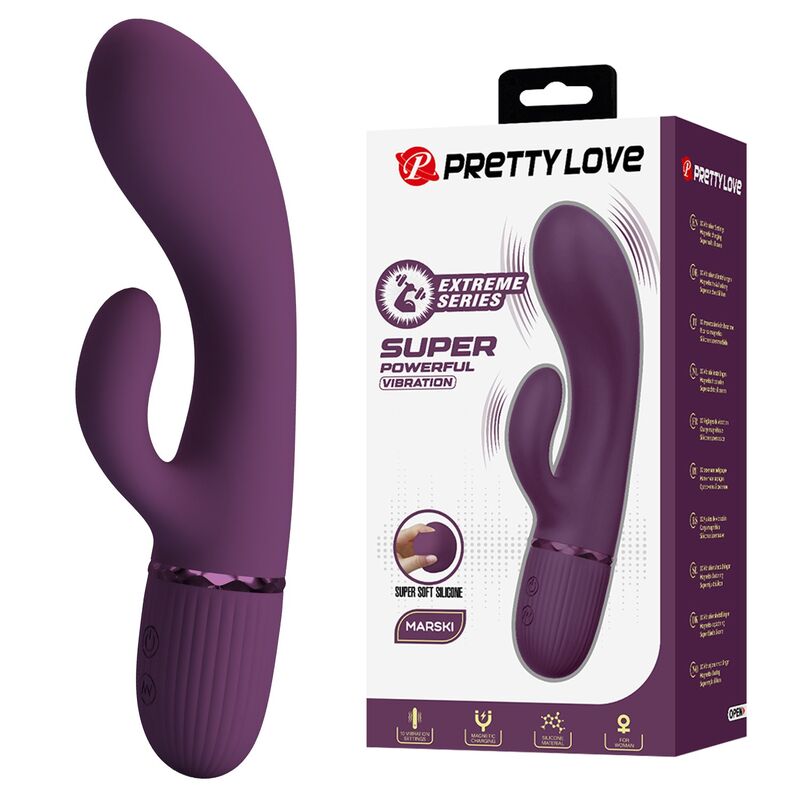 Pretty Love-Margie Rabbit Vibrator 10 Funktionen Lila