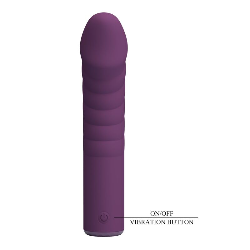 Pretty Love-Ryland Vibrator Wiederaufladbar 10 Funktionen Lila · Vibratoren (Bild 7)