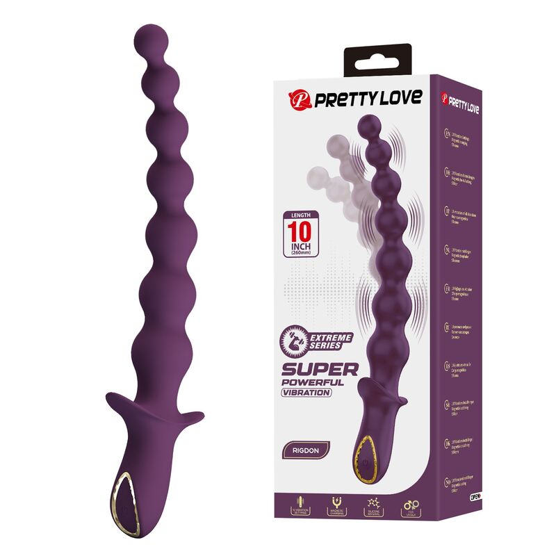 Pretty Love-Madison Anal-Vibrator Wiederaufladbar 10 Funktionen