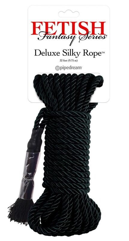 Fetish Fantasy Series-Bondage Deluxe Seil 9,75 m Schwarz · Bondage & Handschellen