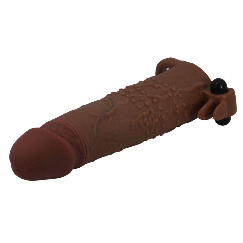 Pretty Love-Quillon Penishülle Vibrator für Penis 20 cm Braun · Sextoys (Bild 5)
