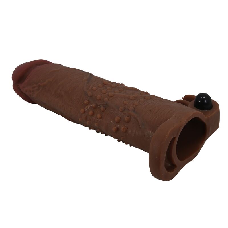 Pretty Love-Quillon Penishülle Vibrator für Penis 20 cm Braun · Sextoys (Bild 6)