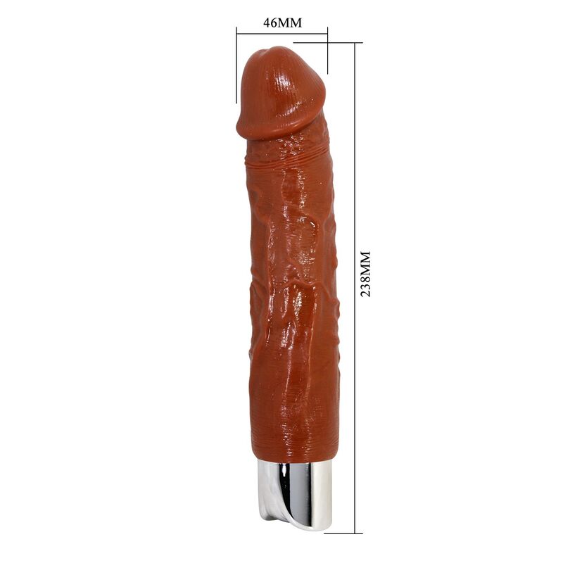 Pretty Love-Pro Vibrator Realistisch 23,5 cm Braun · Vibratoren (Bild 8)