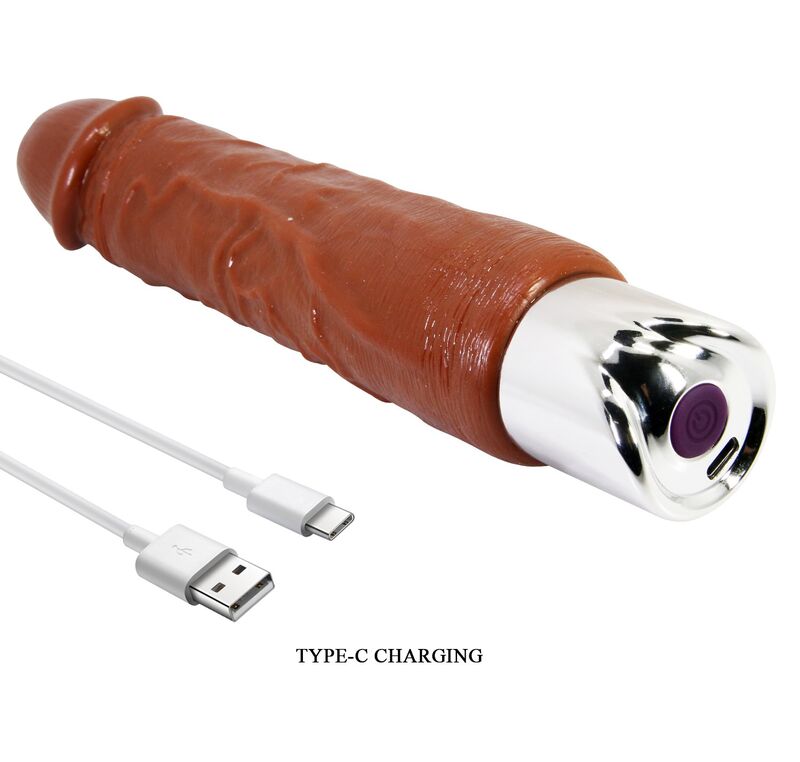 Pretty Love-Pro Vibrator Realistisch 23,5 cm Braun · Vibratoren (Bild 7)