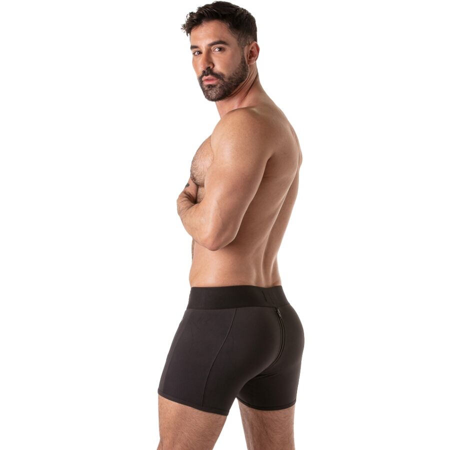 Locker Gear-Wide Waistband Boxer mit Reißverschluss auf der Rückseite · Herrenunterwäsche (Bild 4)
