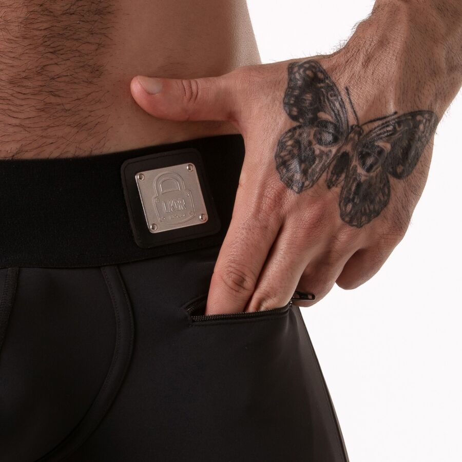 Locker Gear-Wide Waistband Boxer mit Reißverschluss auf der Rückseite · Herrenunterwäsche (Bild 5)