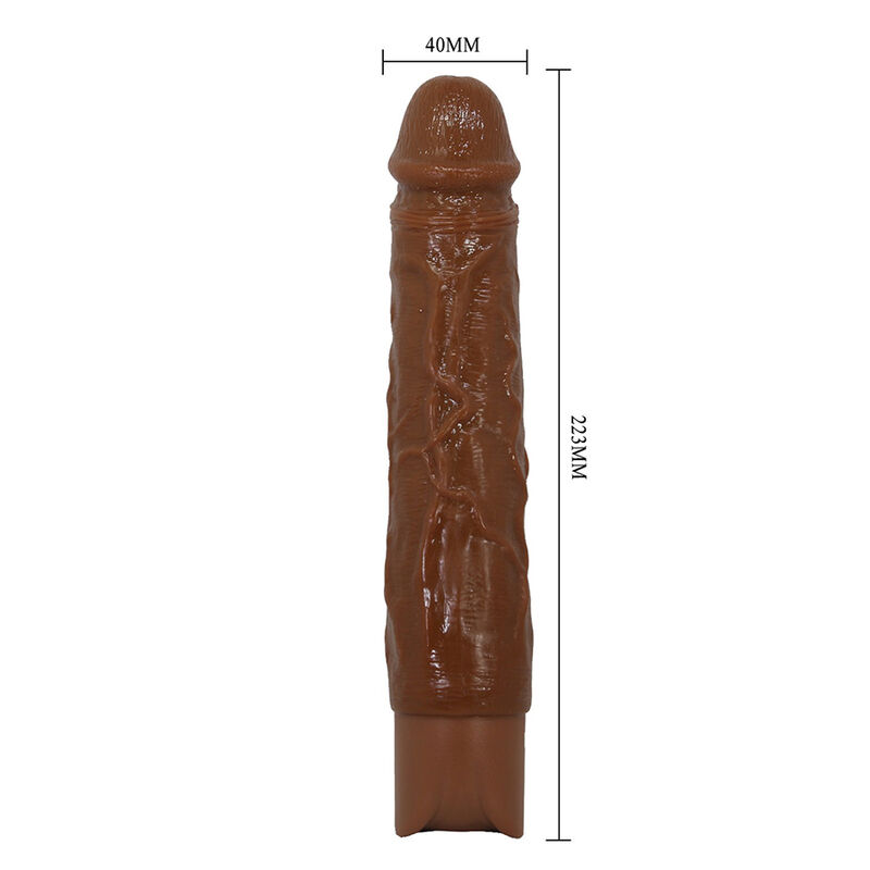 Pretty Love-Owen Vibrator Realistisch 22,5 cm Braun · Vibratoren (Bild 9)