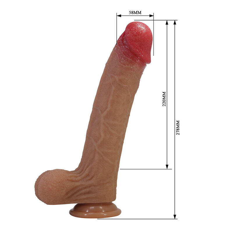 Pretty Love-Orsen Dildo Realistisch Silikon mit Saugnapf 27,7 cm · Sextoys (Bild 7)