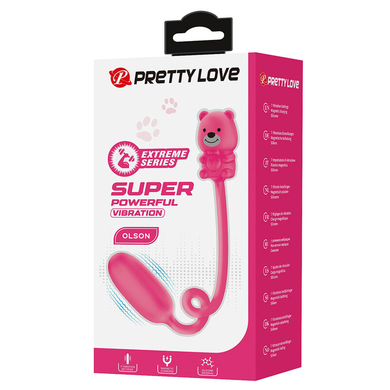 Pretty Love-Olson Bullet Vibrator mit Drahtsteuerung Rosa · Vibratoren (Bild 3)