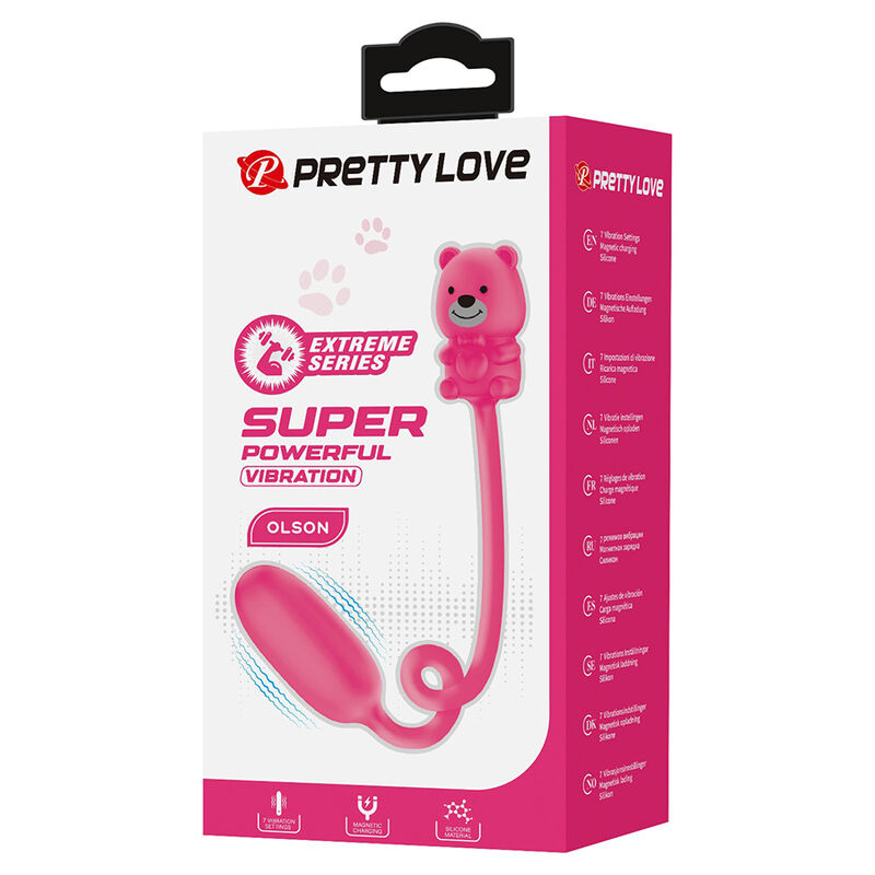 Pretty Love-Olson Bullet Vibrator mit Drahtsteuerung Rosa · Vibratoren (Bild 4)