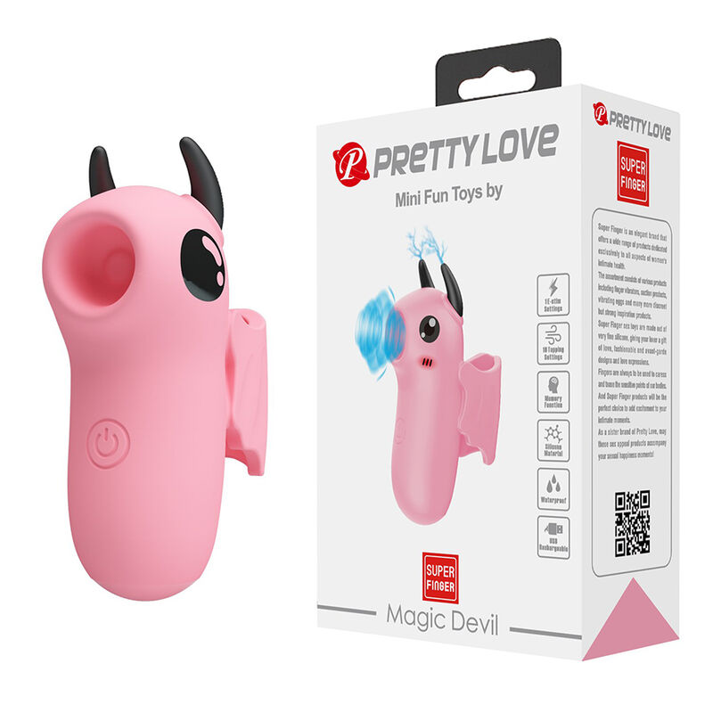 Pretty Love-Magic Devil Stimulator für Finger Wiederaufladbar · Vibratoren (Bild 2)