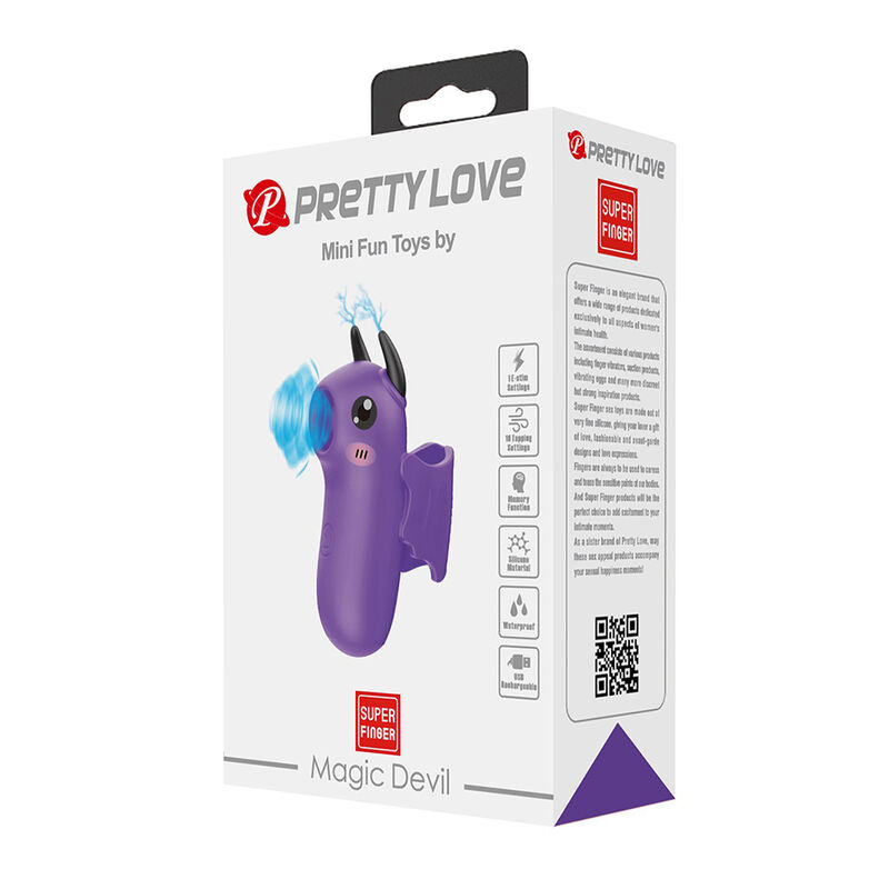 Pretty Love-Magic Devil Stimulator für Finger Wiederaufladbar · Vibratoren (Bild 15)