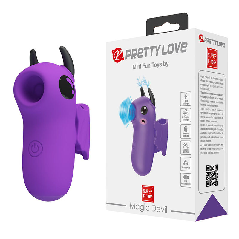 Pretty Love-Magic Devil Stimulator für Finger Wiederaufladbar · Vibratoren (Bild 13)