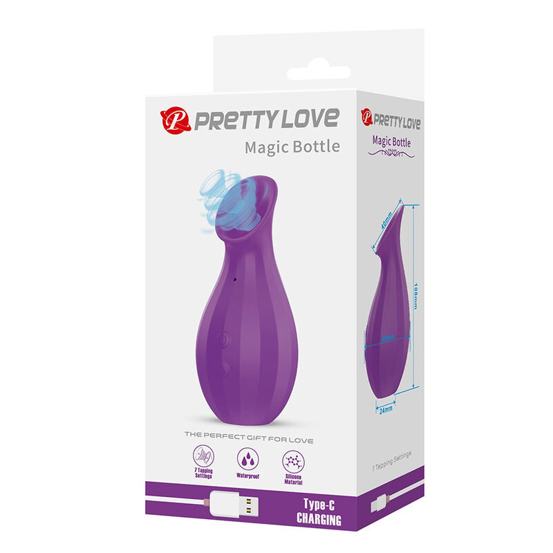 Pretty Love-Magische Flasche Stimulator-Klitoris mit Lila-Zusatz · Vibratoren (Bild 5)