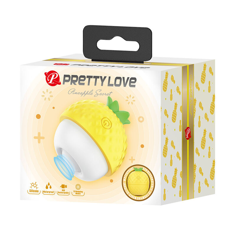 Pretty Love-Stimulator der Saug- und Schubklitoris Gelb · Vibratoren (Bild 6)