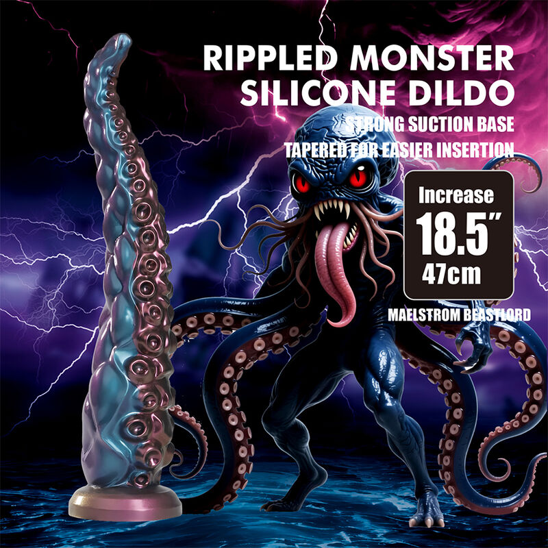Power Monsters-Abyssal Tentacle Dildo Fantasy 46 cm · Sextoys (Bild 3)