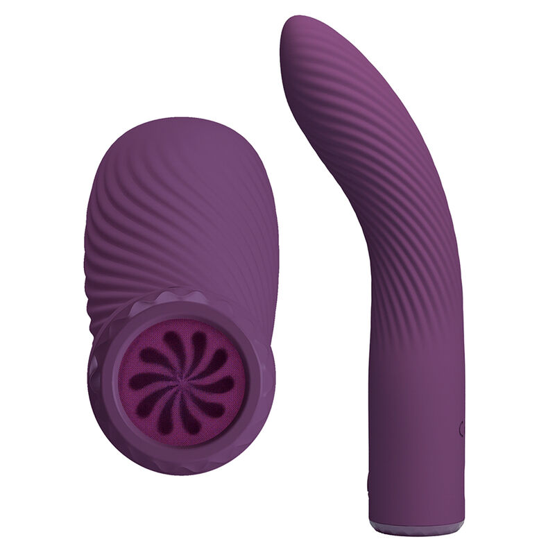 Pretty Love-Kissell Vibrator wiederaufladbar 10 Funktionen Lila