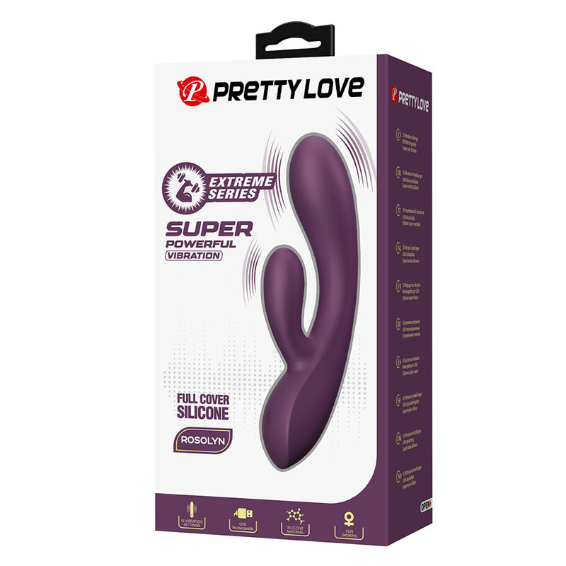 Pretty Love-Rosolyn Vibrator Rabbit Wiederaufladbar 10 Funktionen · Vibratoren (Bild 6)